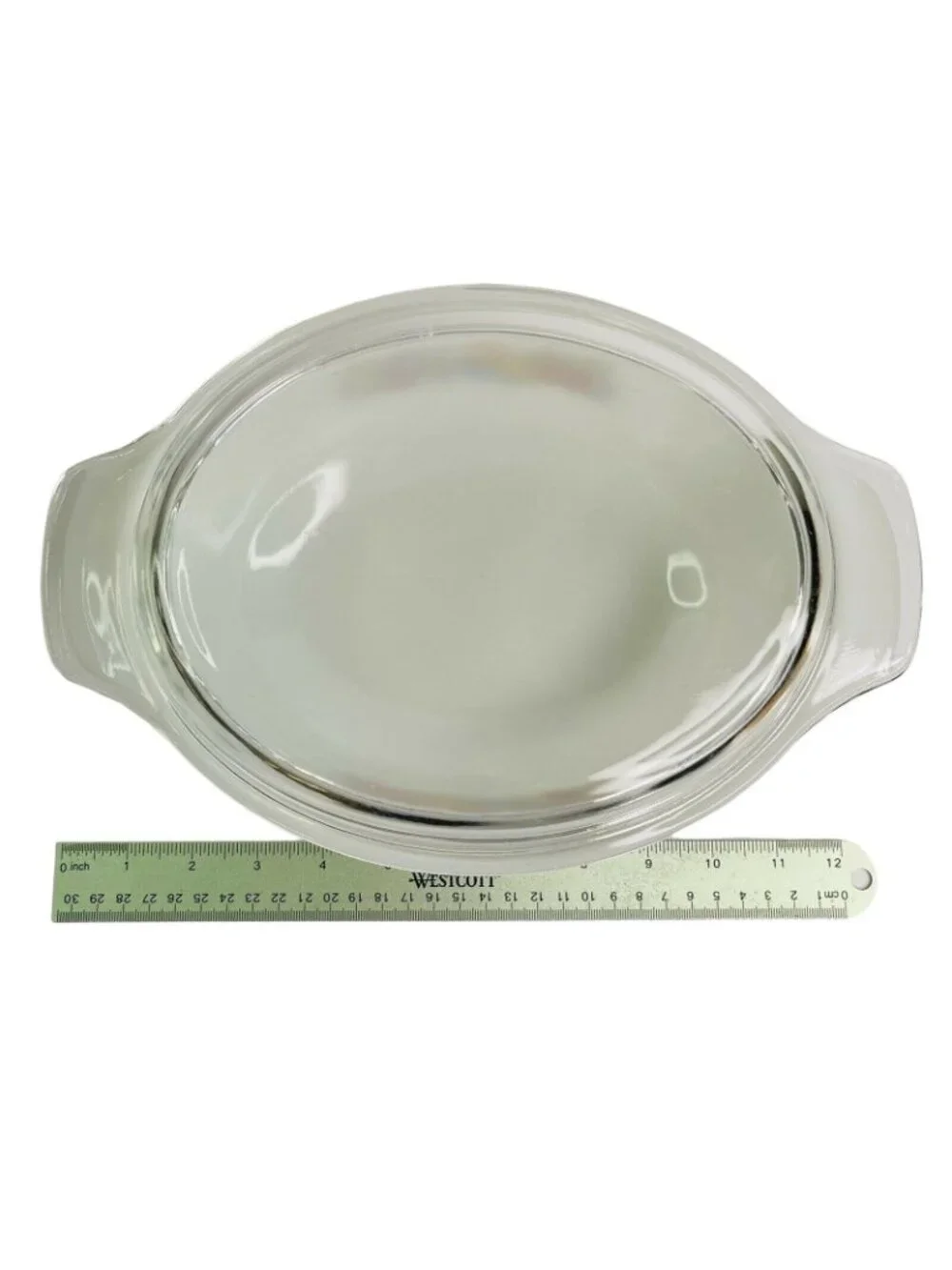 Casserole Dish Fire King Nature Bounty Oval 433 Anchor Hocking Lidded 1.5 q 1976